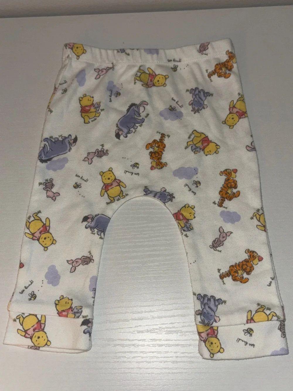 Disney: Yellow Winnie the Pooh Long-Sleeve Top & Pants Set